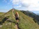 Gudrun am Gündleskopf, 1.748 m (5. Sep.)