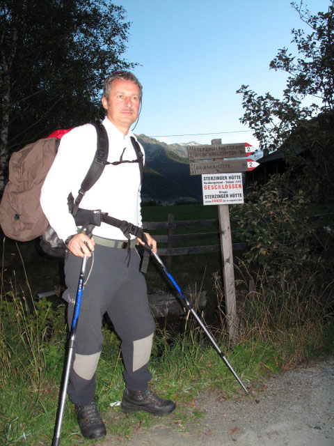 Erich auf Weg 2 in Burgum, 1.369 m (11. Sep.)