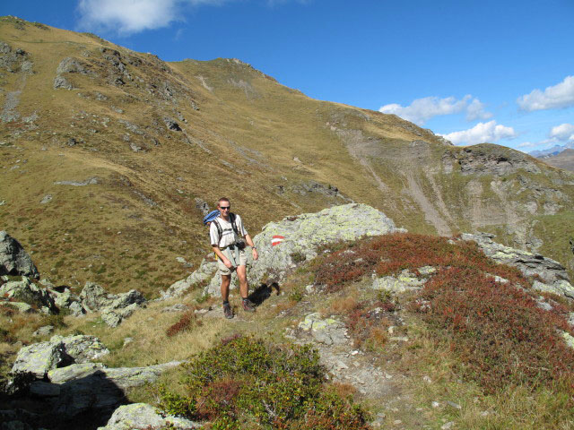 Ich zwischen Hohem Bösring und Rendlen (21. Sep.)