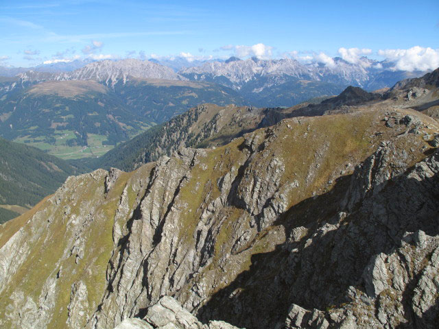 vom Gamskofel Richtung Nordosten (22. Sep.)