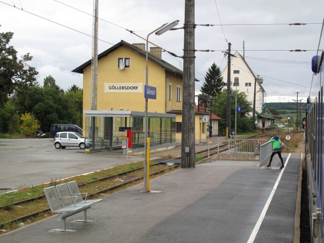 Bahnhof Göllersdorf, 204 m