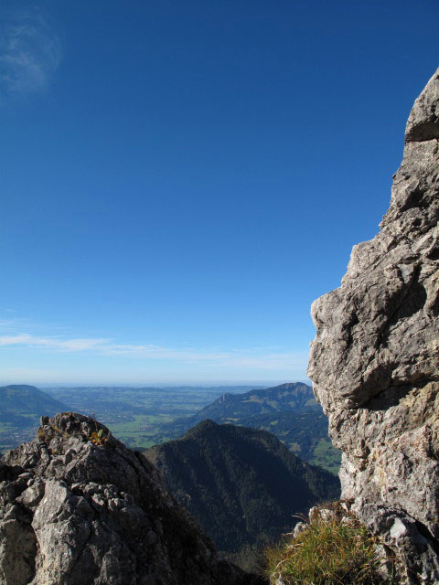 vom Hohe Gänge-Klettersteig Richtung Nordwesten