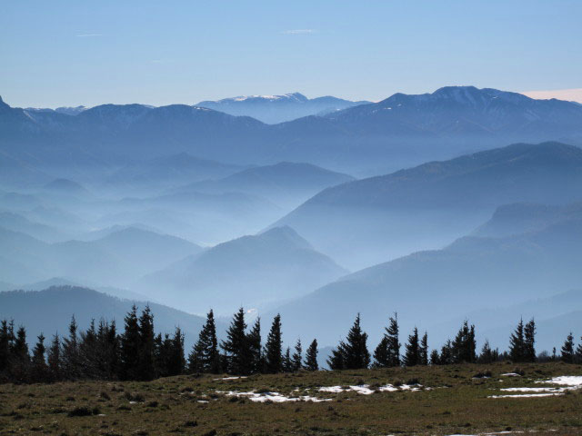 von der Reisalpe Richtung Süden
