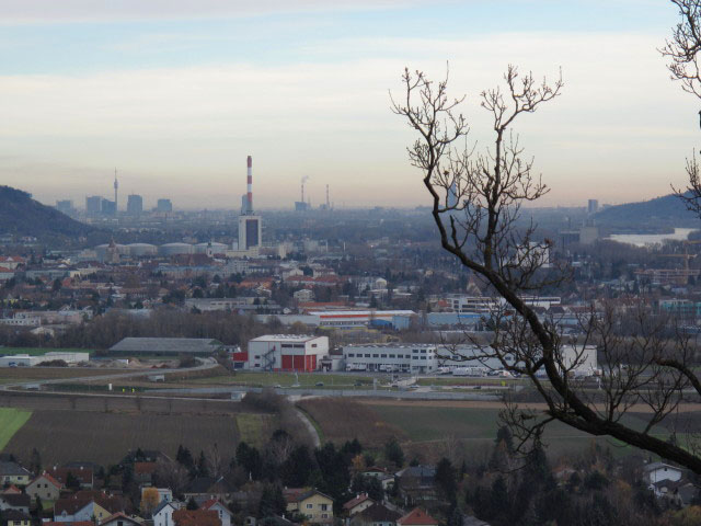 von der Burg Kreuzenstein Richtung Südosten