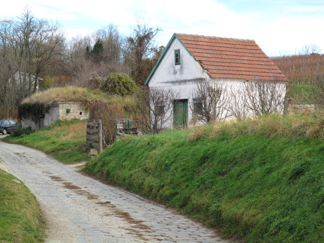 Landstraße in Seebarn