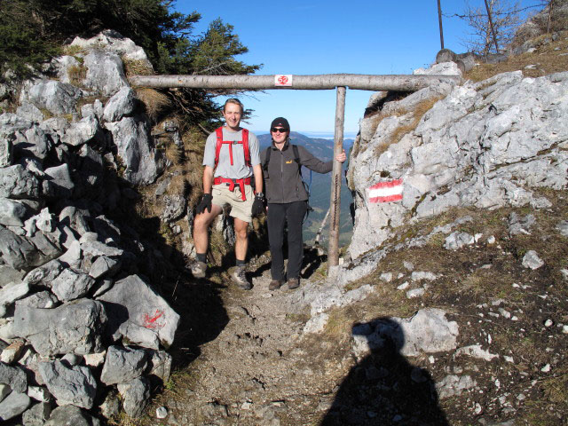 Ich und Carmen am Gippeltörl