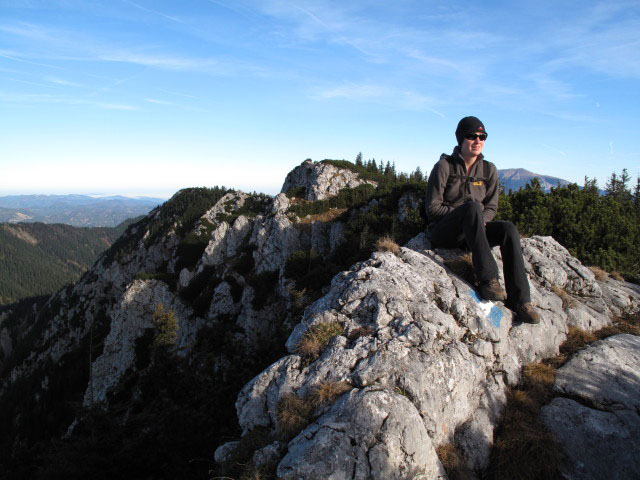 Carmen auf der Gippelmauer