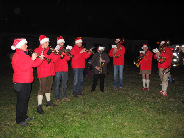 Turmbläser am Kirchenplatz