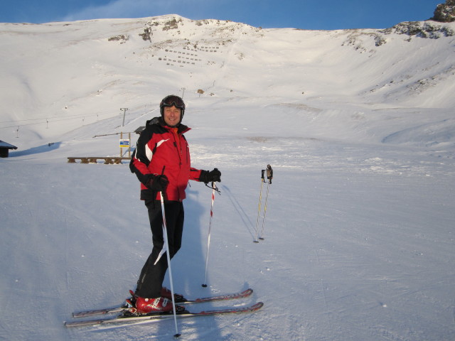 Ich bei der Bergstation der Fleissbahn, 2.475 m (15. J&auml;n.)