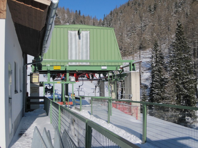 Talstation des 3er-Sessellifts B&uuml;rgeralm, 1.530 m
