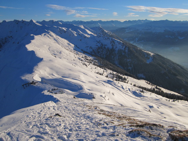 vom Wiedersberger Horn Richtung S&uuml;den