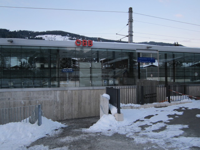 Bahnhof Brixen im Thale, 806 m