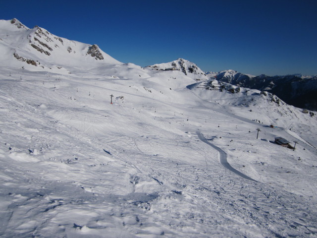 Schlossalm vom Schlosshochalmlift aus