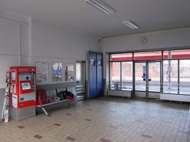 Bahnhof Kapfenberg, 509 m (22. J&auml;n.)