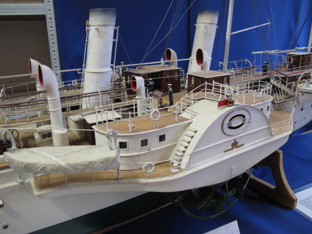 Kaiserliche Radyacht 'Miramar' in der Hauptschule B&ouml;heimkirchen