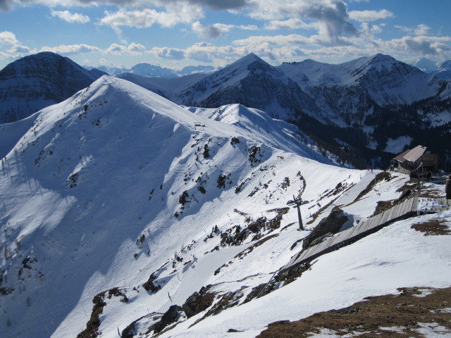 vom Goldeck Richtung S&uuml;dwesten