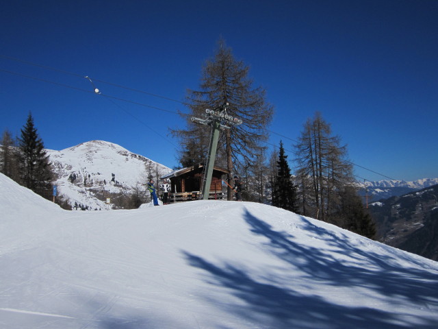 Bergstation des Waldalmlifts