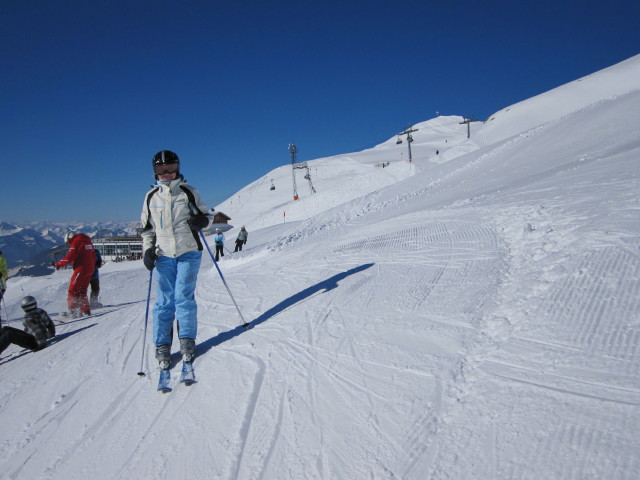 Mama auf der Piste 'Oberfalle'