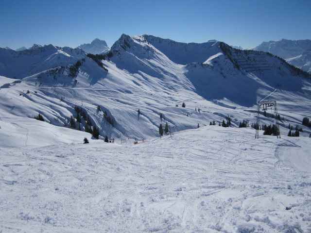 von der Piste 'Oberfalle' Richtung S&uuml;dosten