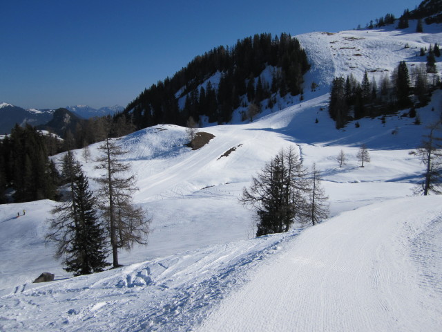 Grubh&ouml;rndlpisten vom M&auml;rchenwald aus