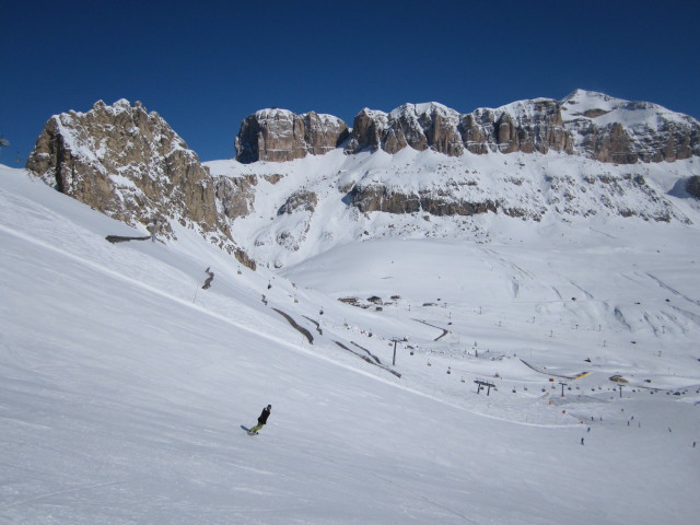 Markus auf der Piste Belvedere 1 (20. M&auml;rz)