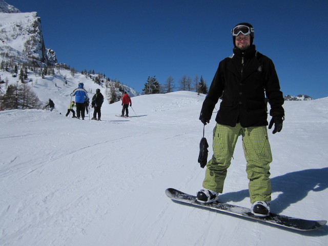 Markus auf der Piste Pian dei Sec (20. M&auml;rz)