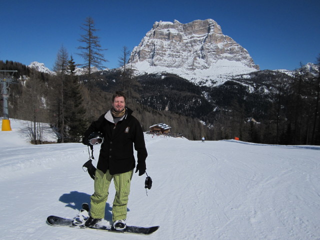Markus auf der Piste Valgranda (20. M&auml;rz)