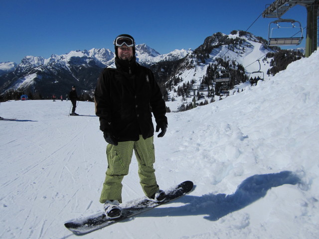 Markus auf der Piste Baldi (20. M&auml;rz)