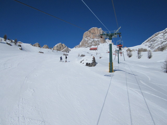 Sessellift Fedar&egrave;/Forc.Nuvolau (20. M&auml;rz)