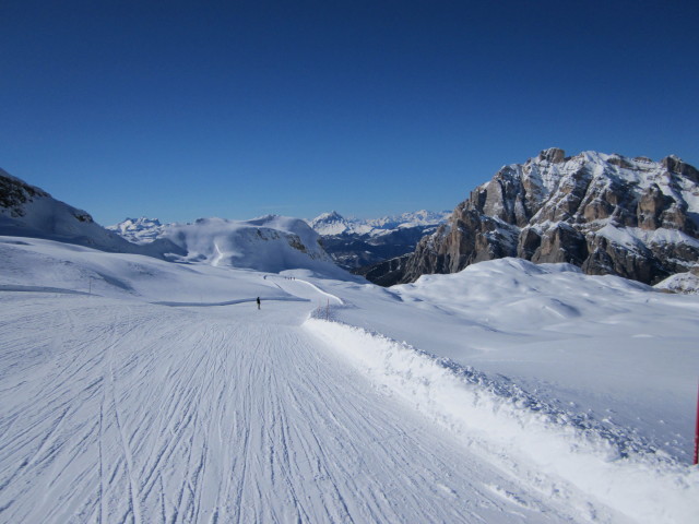 Markus auf der Piste Armentarola (20. M&auml;rz)