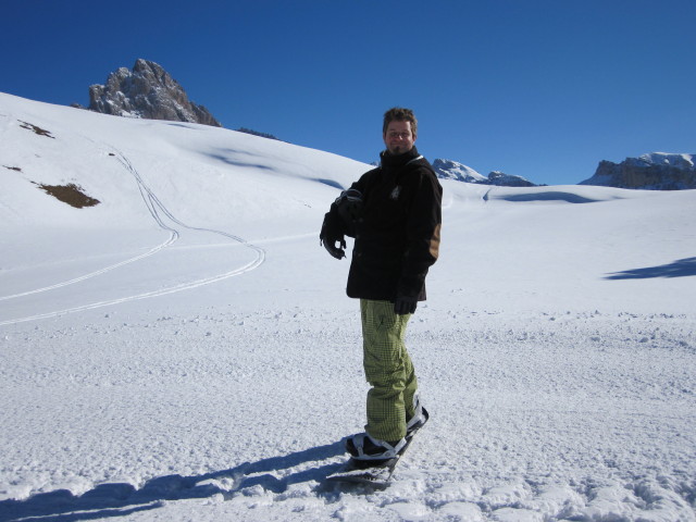 Markus neben der Piste 7 (21. M&auml;rz)