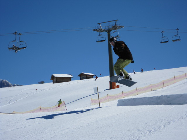 Markus im Snowpark Laurin (21. M&auml;rz)