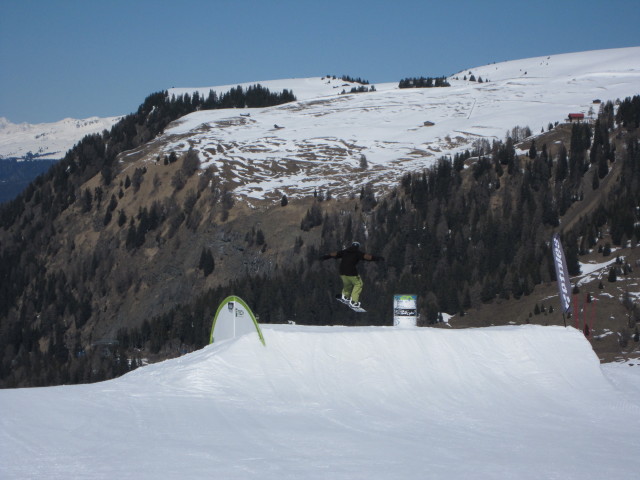 Markus im Snowpark Laurin (21. M&auml;rz)