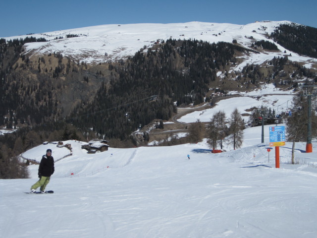 Markus auf der Piste Spitzb&uuml;hl (21. M&auml;rz)