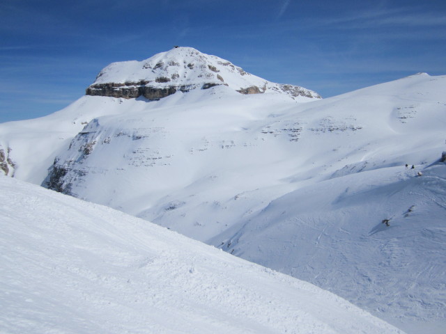 Piz Bo&egrave; von der Forcella Pordoi aus (22. M&auml;rz)