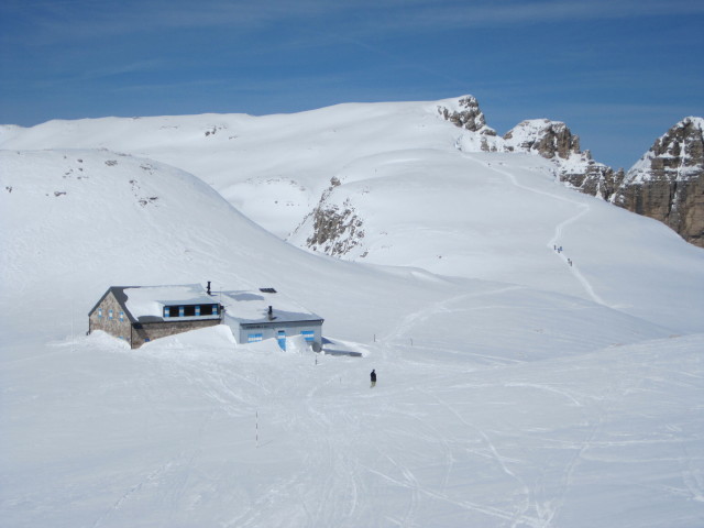 Markus bei der Bamberger H&uuml;tte, 2.871 m (22. M&auml;rz)