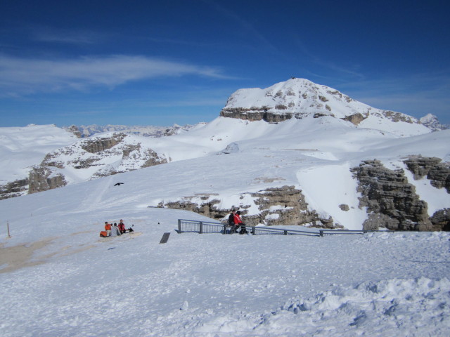 Piz Bo&egrave; vom Sass Pordoi aus (24. M&auml;rz)