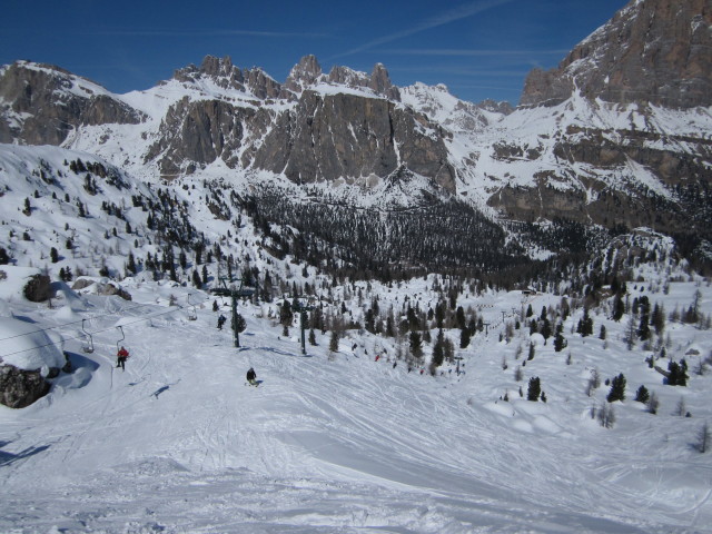 Markus beim Sessellift Averau (25. M&auml;rz)