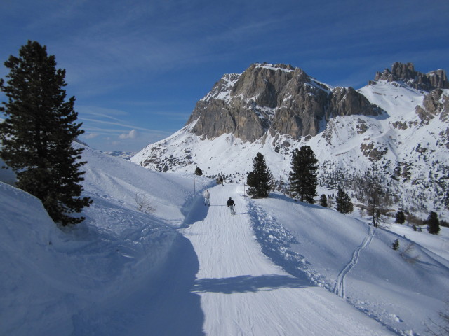 Skiweg Croda Negra (25. M&auml;rz)