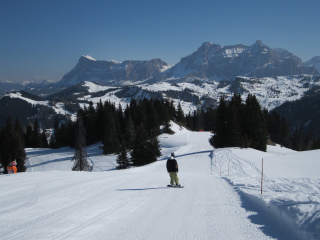 Markus auf der Piste der Umlaufbahn Bo&egrave; (26. M&auml;rz)