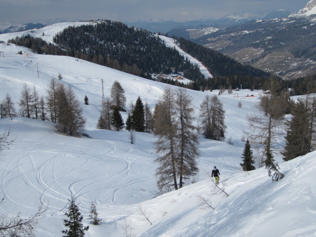 Markus neben dem Sessellift Biok (26. M&auml;rz)