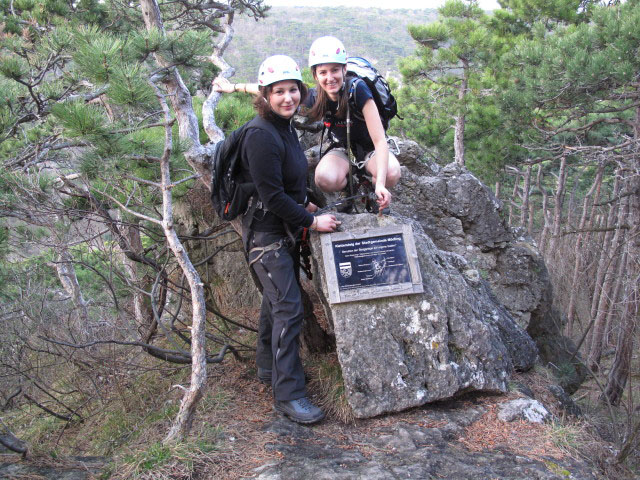 Doris und Katarina im Ausstieg