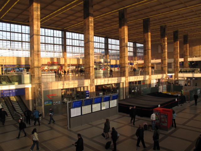 Westbahnhof Wien, 167 m (30. M&auml;rz)