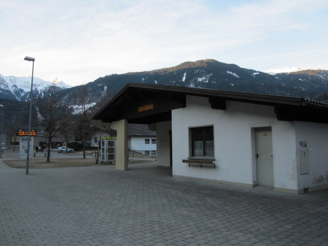 Bahnhof Vandans (12. M&auml;rz)