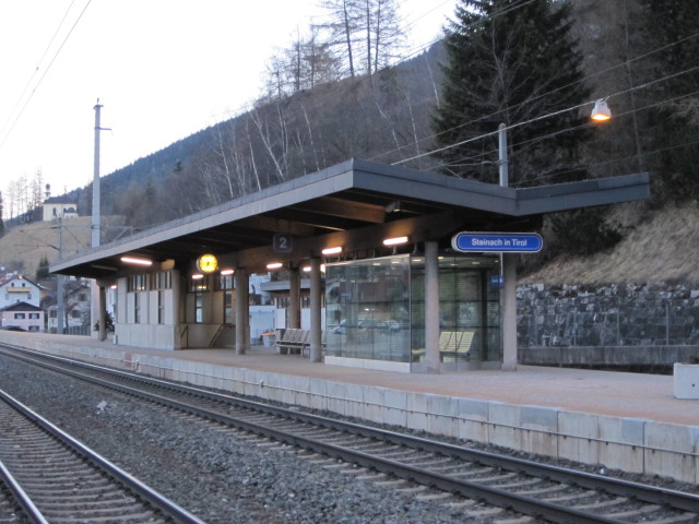 Bahnhof Steinach in Tirol, 1.048 m