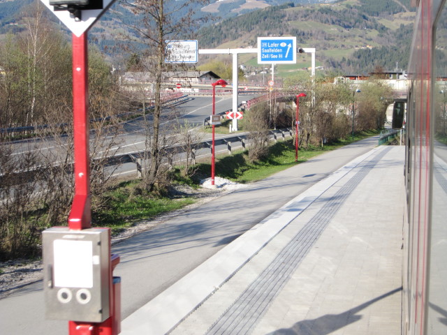 Haltestelle Sch&uuml;ttdorf bei Zell Areitbahn