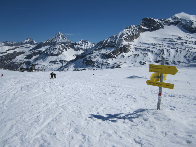 zwischen Bergstation der Medelzkopfbahn und Kalser Tauern