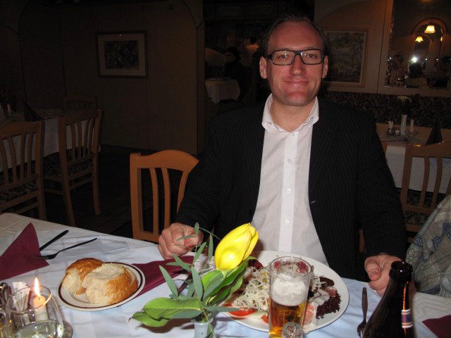 Erich im Restaurant Chianti