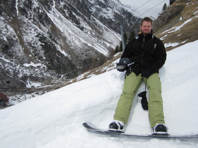 Markus auf der Piste 38 (14. Apr.)