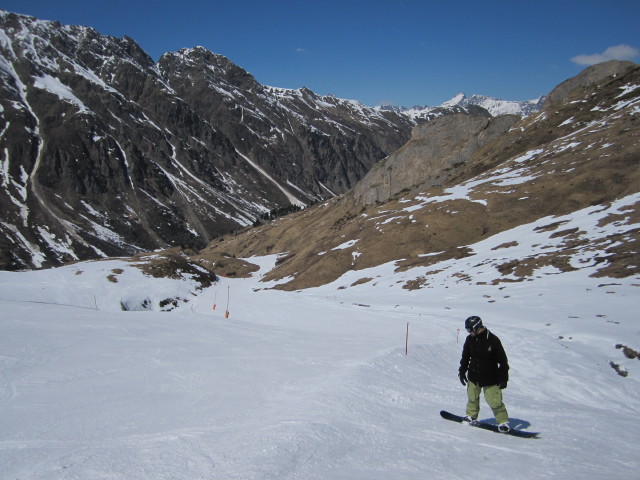 Markus auf der Piste 40 (16. Apr.)